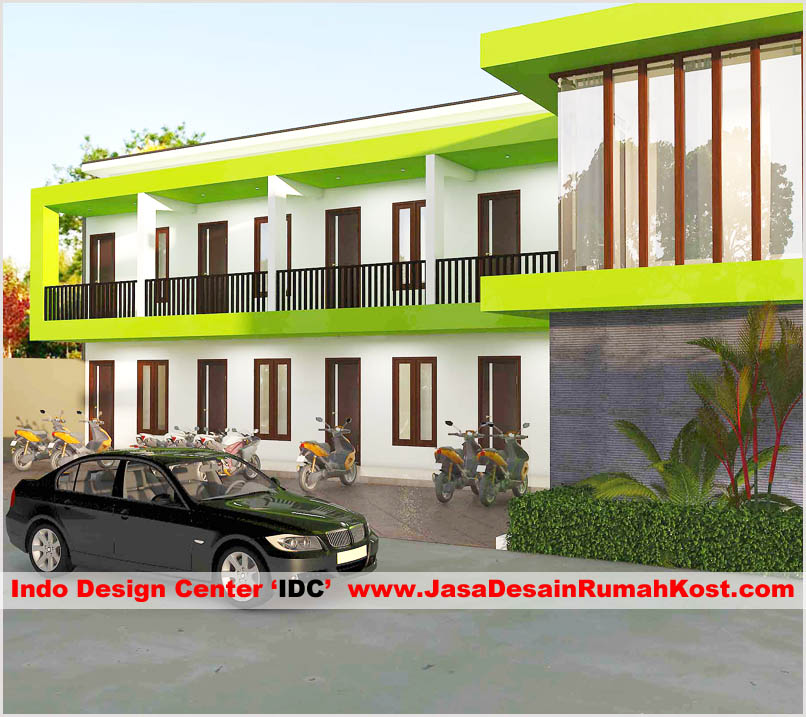 Desain Rumah Kost 2 Lantai Di Cipinang a