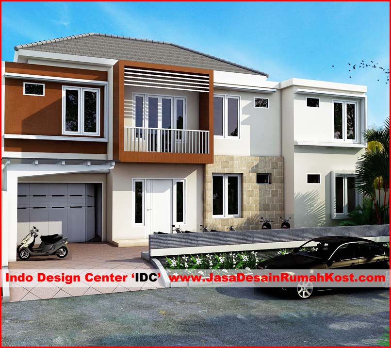 Desain Rumah Kost 2 Lantai Di Kebon Jeruk 1