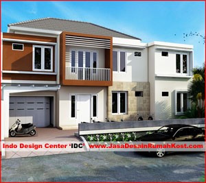 Desain Rumah Kost 2 Lantai Di Kebon Jeruk Cover