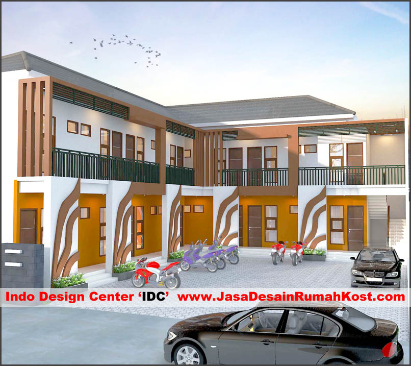 Desain Rumah Kost 2 Lantai Di Rawamangun E