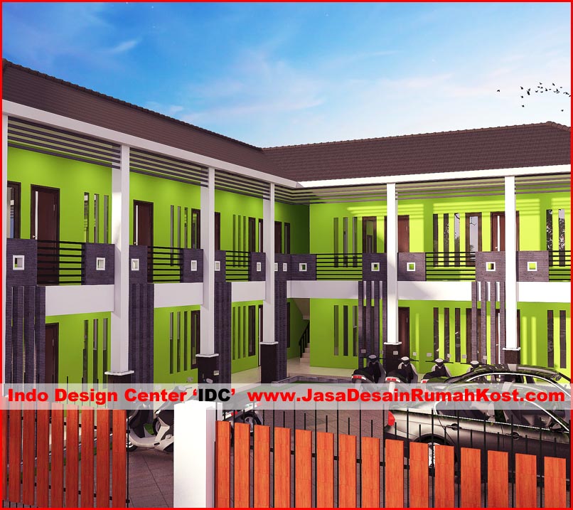 Desain Rumah Kost 2 Lantai di Palmerah 2