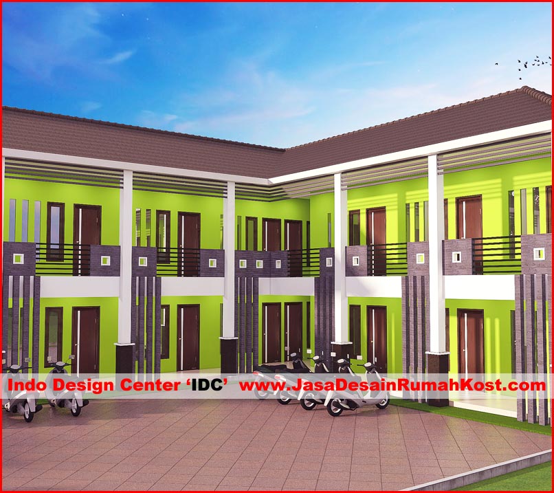Desain Rumah Kost 2 Lantai di Palmerah 3