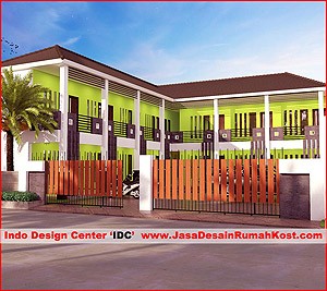 Desain Rumah Kost 2 Lantai di Palmerah Cover