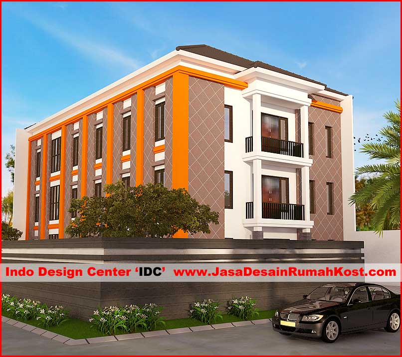 Desain Rumah Kost 3 Lantai Di Kemanggisan 1