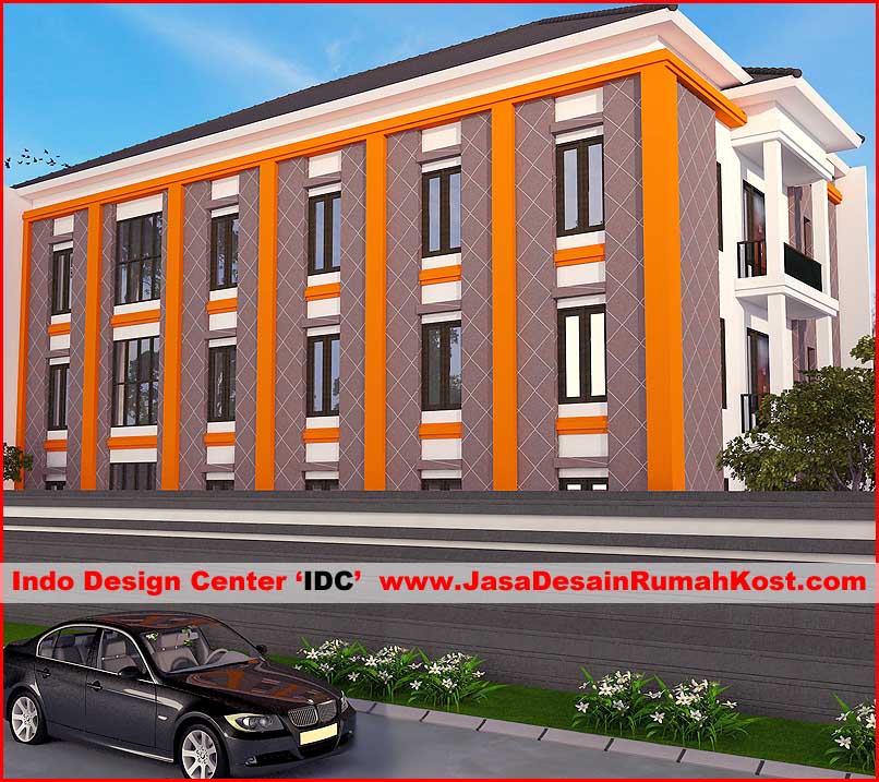 Desain Rumah Kost 3 Lantai Di Kemanggisan 2