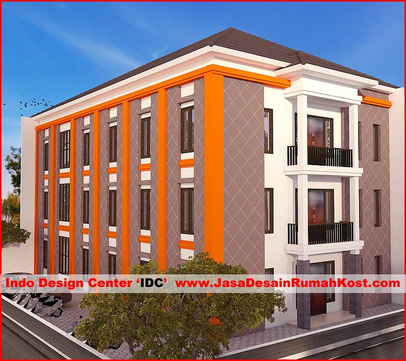 Desain Rumah Kost 3 Lantai Di Kemanggisan 3