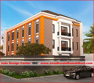 Desain Rumah Kost 3 Lantai Di Kemanggisan Cover