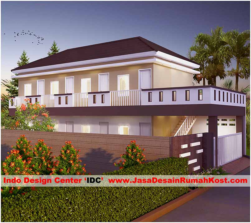 Desain Rumah Kost Bu Rina A