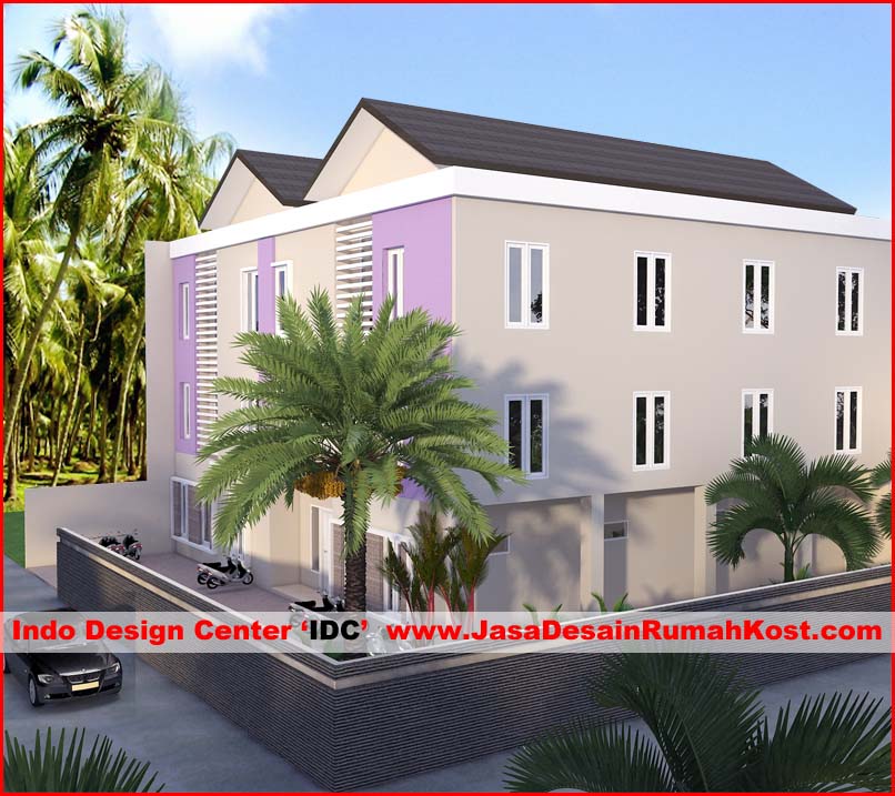 Desain Rumah Kost Di BSD Serpong 1
