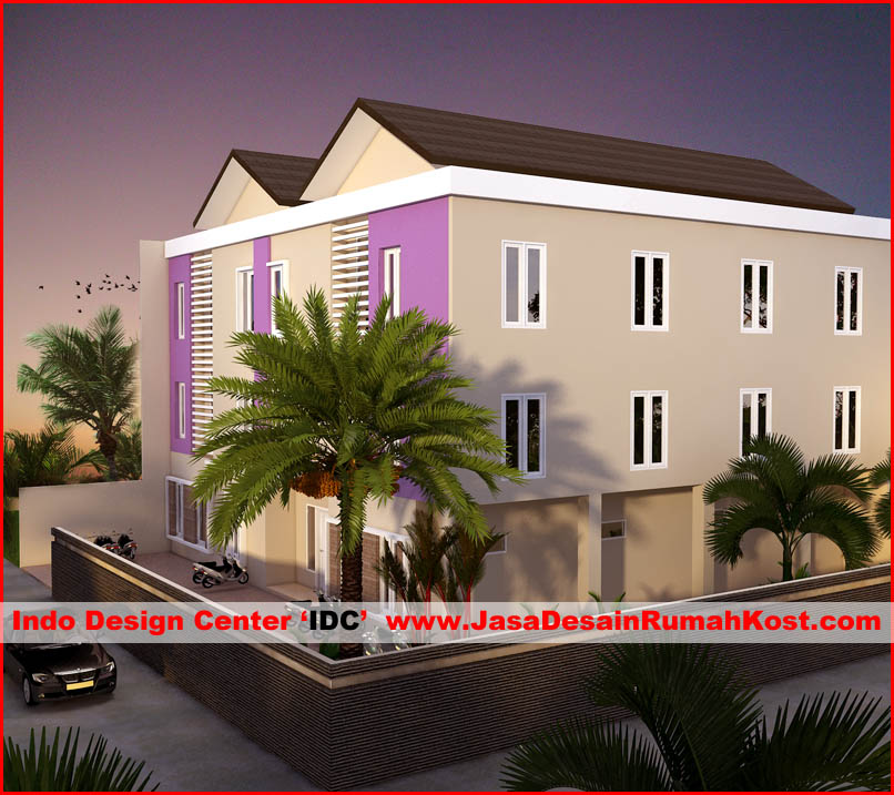 Desain Rumah Kost Di BSD Serpong 3