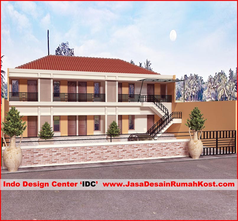 Desain Rumah Kost di Bekasi Bantar Gebang 2
