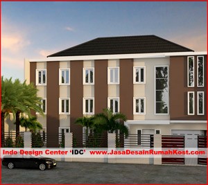 Jasa Desain Rumah Kost 3 Lantai Di Bekasi Cover