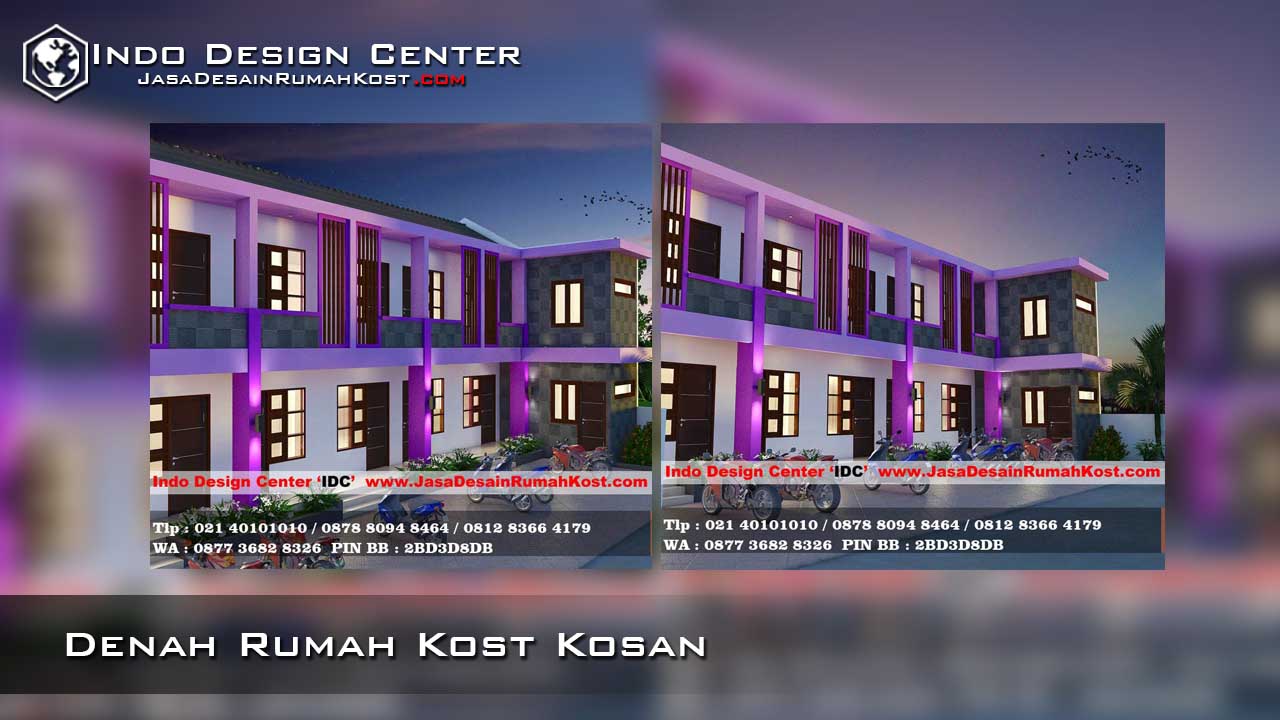 Denah Rumah Kost Kosan