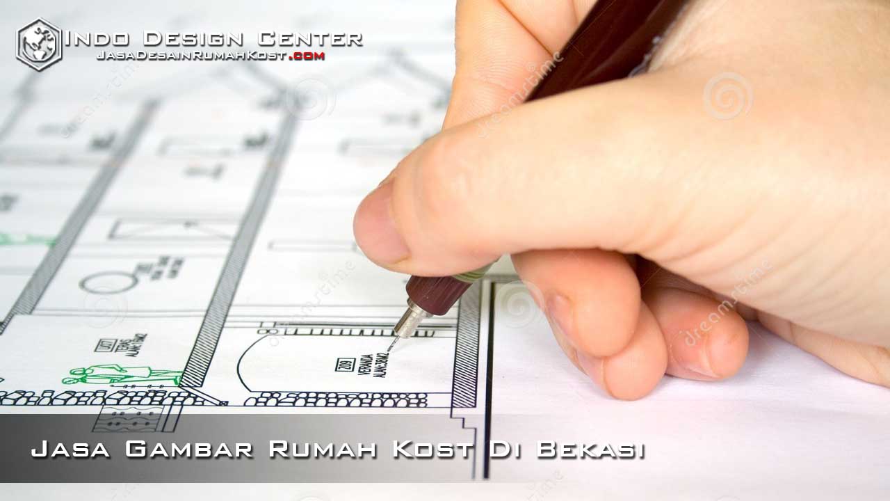 Jasa Gambar Rumah Kost Di Bekasi