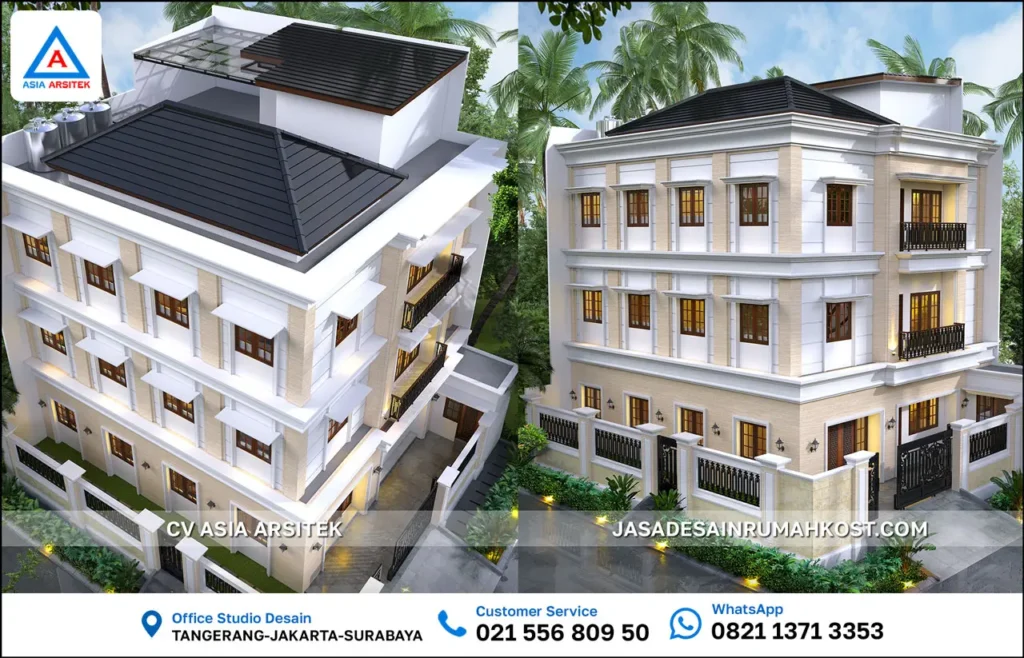 Jasa Arsitek Desain Rumah Kost di Serpong Tangerang Selatan atas