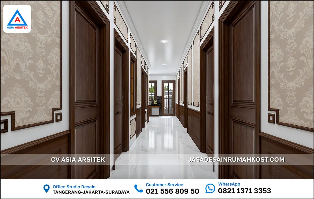 Jasa Arsitek Desain Rumah Kost di Serpong Tangerang Selatan selasar