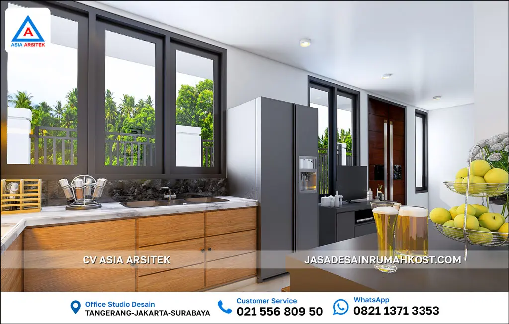 Jasa Desain Rumah Kost 4 Lantai di Palmerah Jakarta Barat service