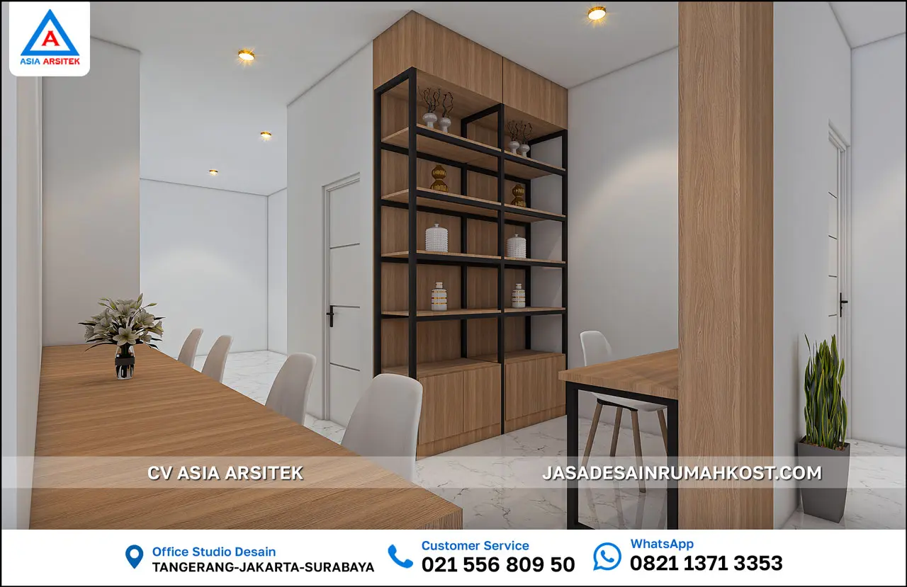 Jasa Desain Rumah Kost 4 Lantai di Tanah Abang Jakarta Pusat ruang setrika