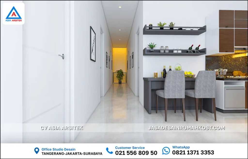 Jasa Desain Rumah Kost di Menteng Jakarta Pusat area service
