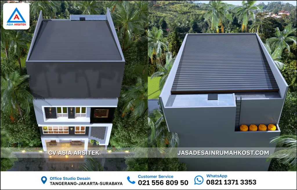 Jasa Desain Rumah Kost di Menteng Jakarta Pusat atas