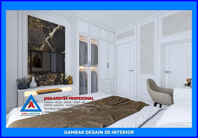 ruang tv Biaya Jasa Desain Rumah Kost di Depok