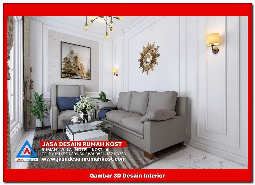 Jasa Desain Rumah Kost di Bojong Menteng Bekasi