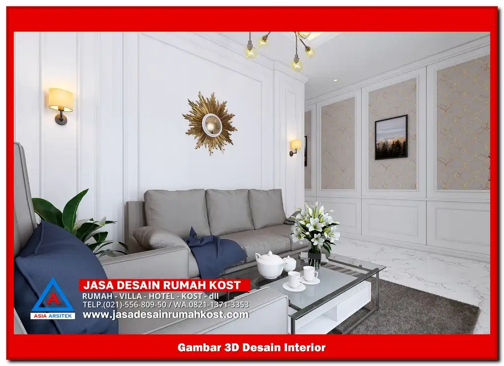Jasa Desain Rumah Kost di Bojong Menteng Bekasi