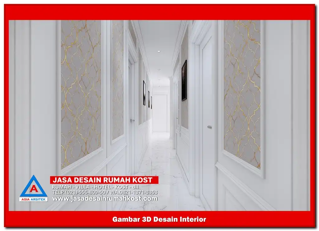 Jasa Desain Rumah Kost di Bojong Menteng Bekasi