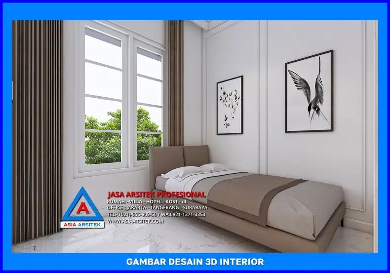 kamar tidur kost Jasa Arsitek Rumah Kost Depok
