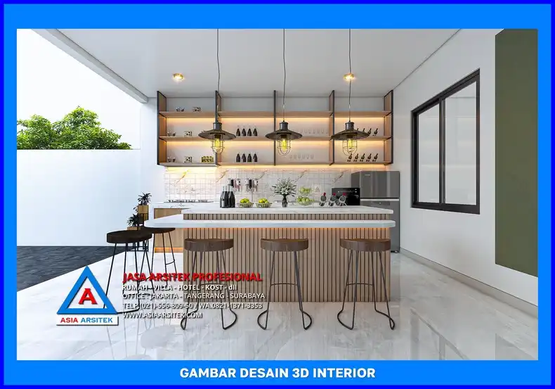 pantry Jasa Desain Interior Rumah Kost Depok