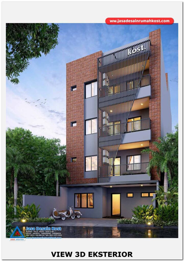 Jasa Desain Kost di Benda Tangerang