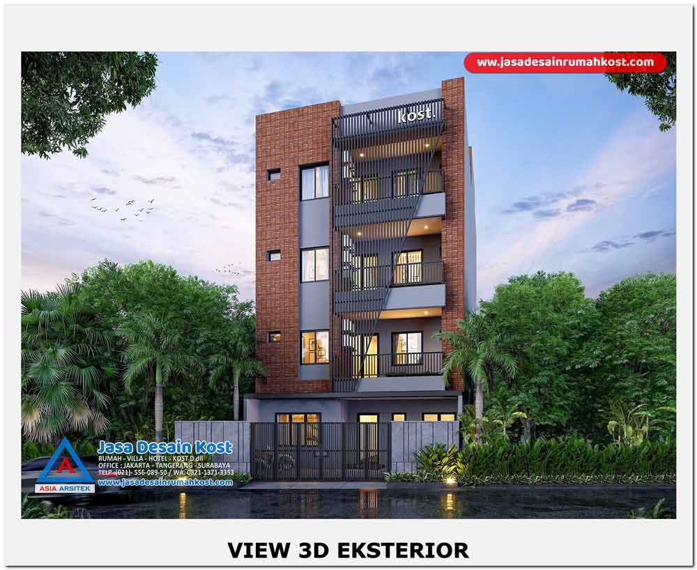 Jasa Desain Kost di Benda Tangerang