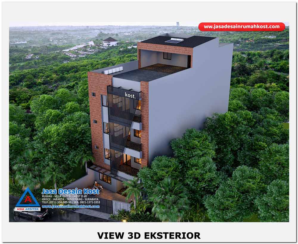 Jasa Desain Kost di Benda Tangerang