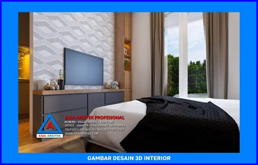 ruang tidur kost Jasa Desain Rumah Kost Murah di Depok