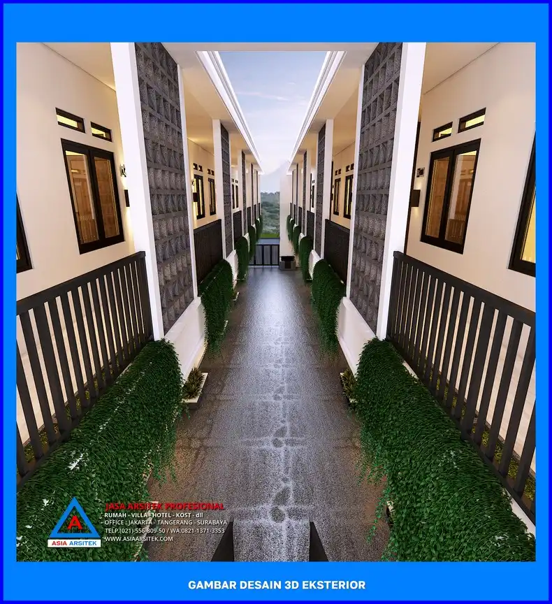 lantai 2 Jasa Desain Rumah Kost Profesional di Depok