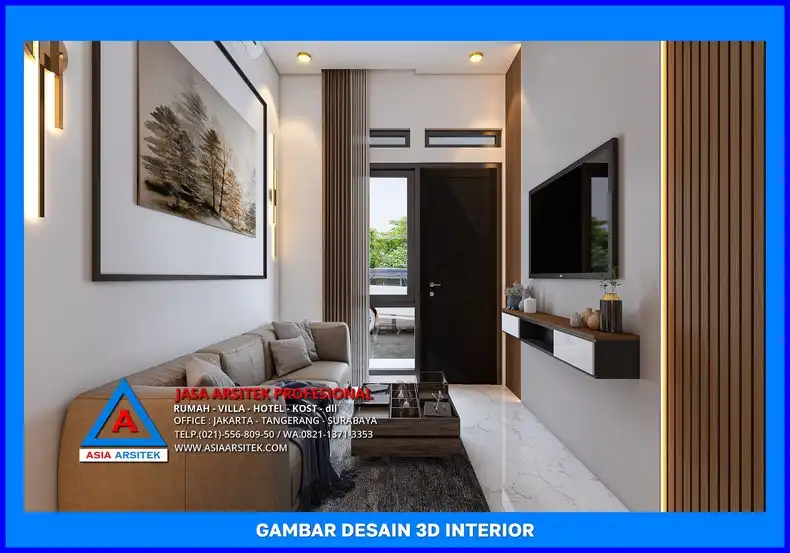 ruang bersama Jasa Desain Rumah Kost Profesional di Depok