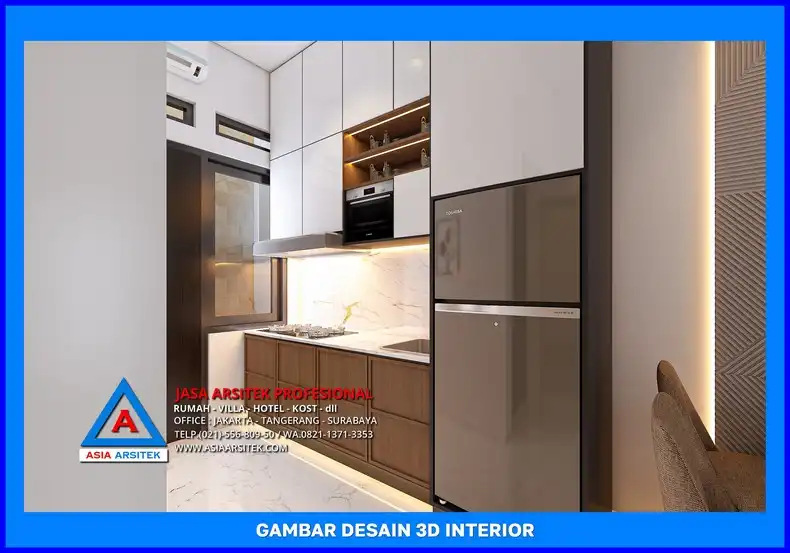 dapur Jasa Desain Rumah Kost Profesional di Depok