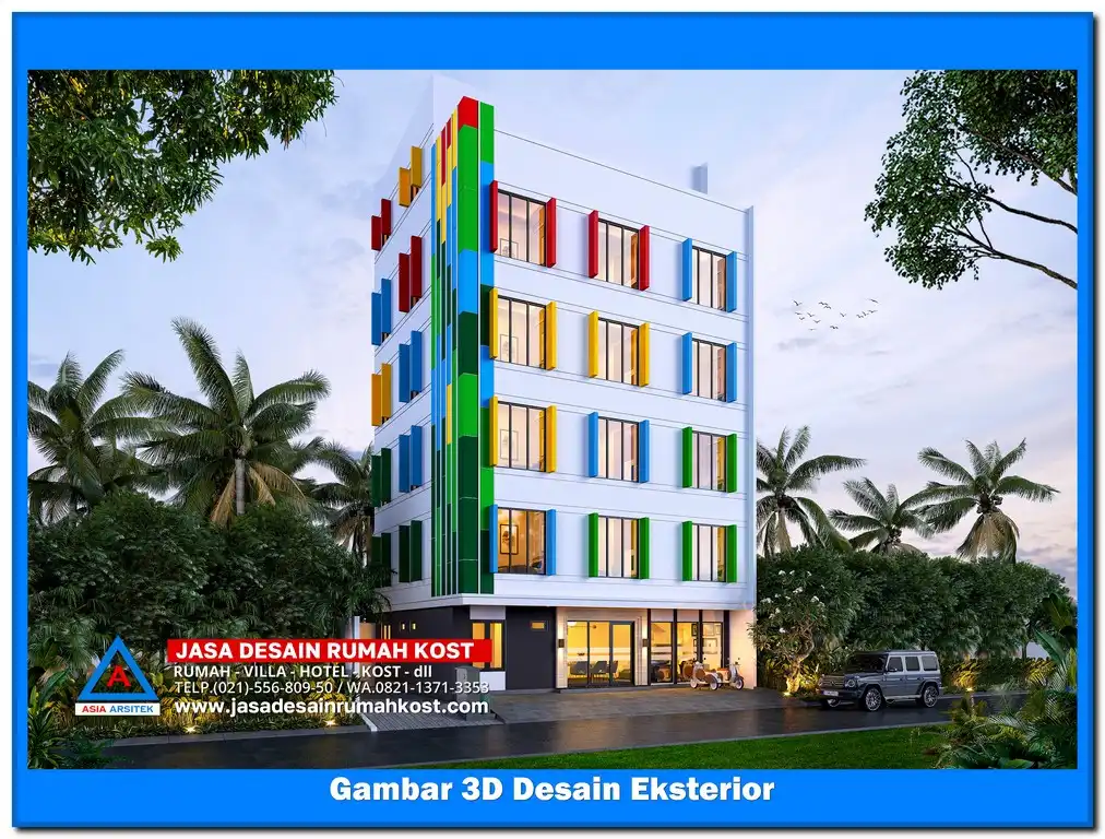 Jasa Desain Rumah Kost di Bekasi Jaya Bekasi