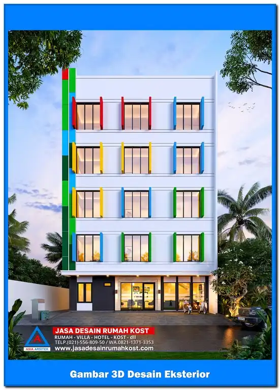 Jasa Desain Rumah Kost di Bekasi Jaya Bekasi