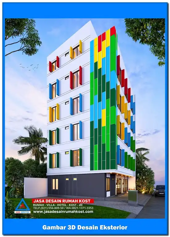 Jasa Desain Rumah Kost di Bekasi Jaya Bekasi