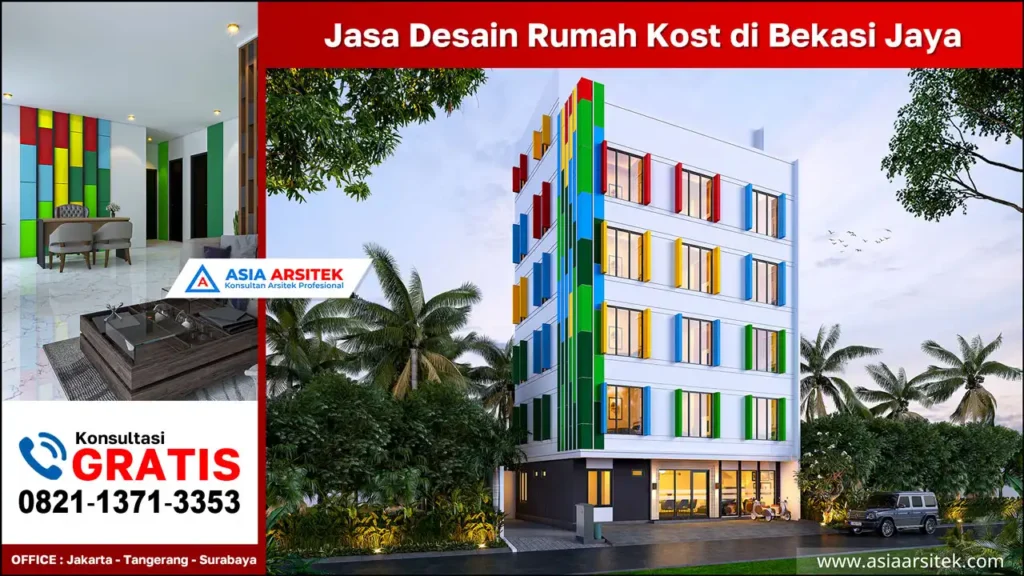 Jasa Desain Rumah Kost di Bekasi Jaya Bekasi