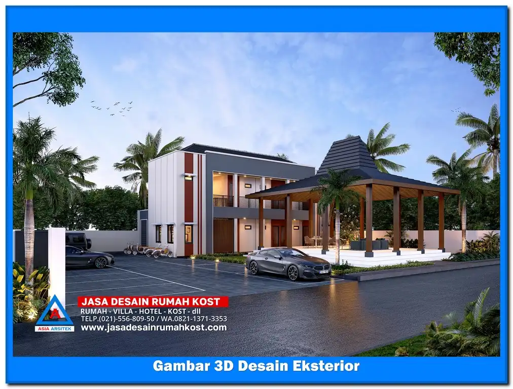 Jasa Desain Rumah Kost di Bintara Bekasi