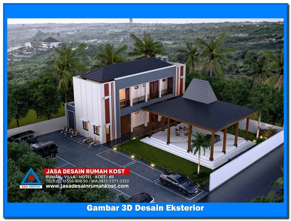 Jasa Desain Rumah Kost di Bintara Bekasi