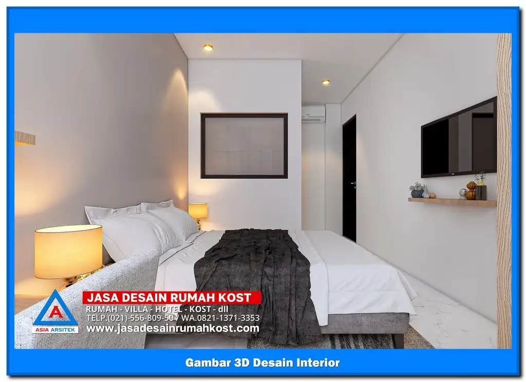 Jasa Desain Rumah Kost di Bintara Bekasi