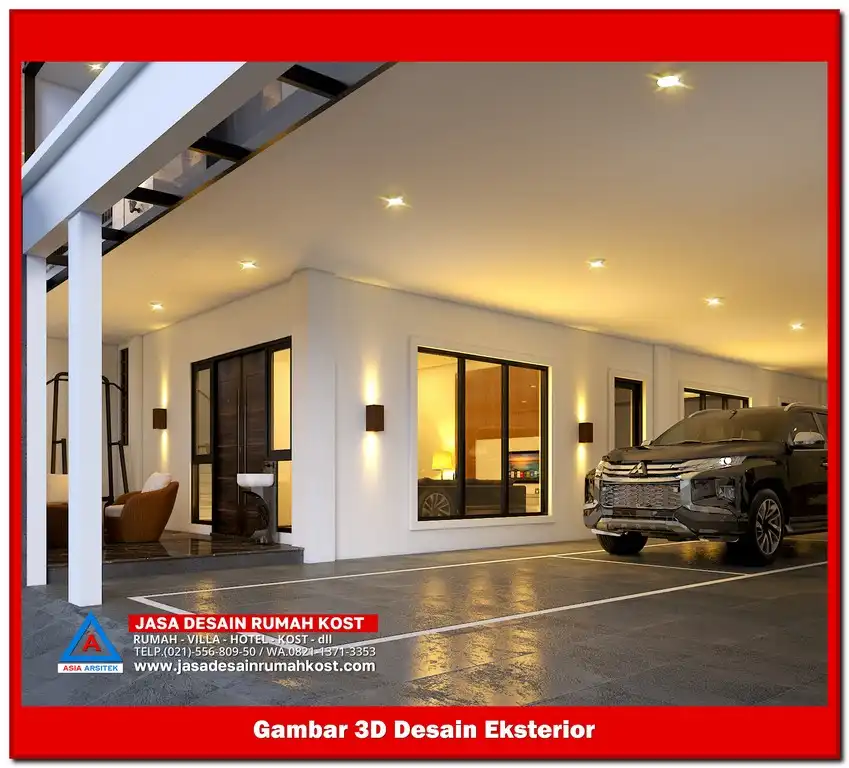 Jasa Desain Rumah Kost di Bintara Jaya Bekasi