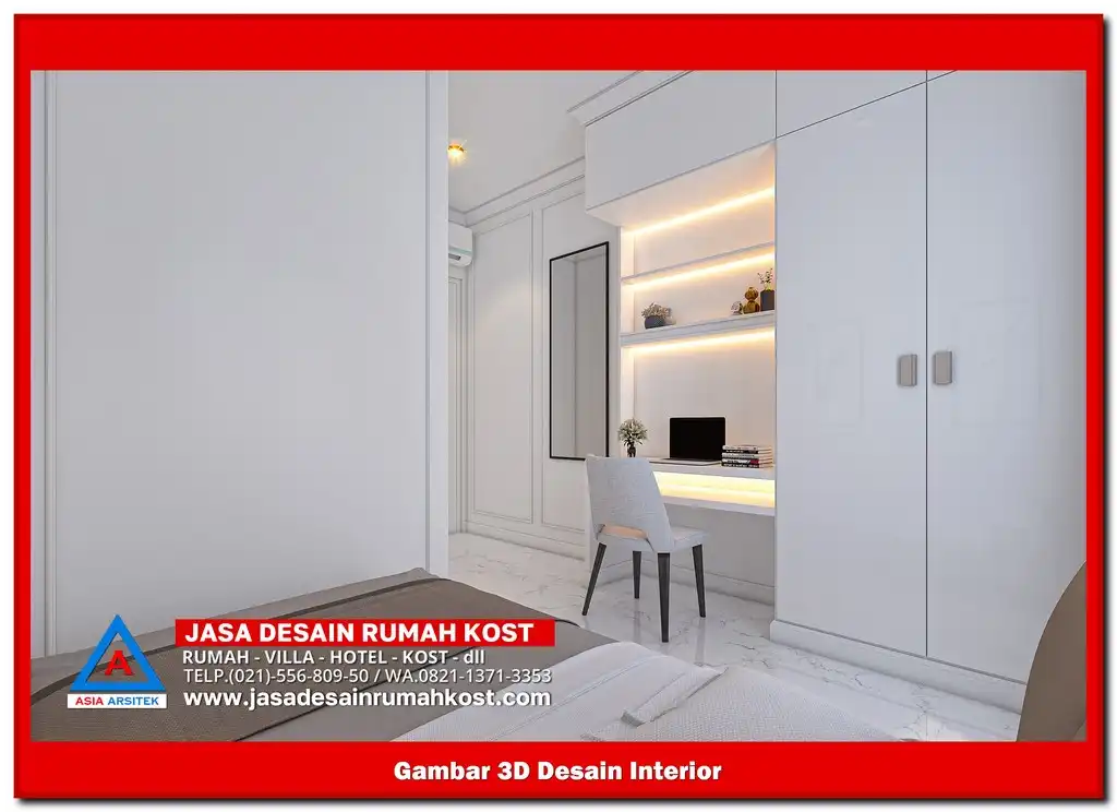 Jasa Desain Rumah Kost di Bojong Rawalumbu Bekasi