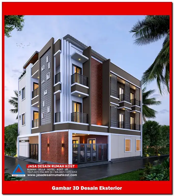 Jasa Desain Rumah Kost di Ciketing Udik Bekasi
