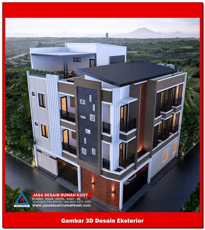 Jasa Desain Rumah Kost di Ciketing Udik Bekasi