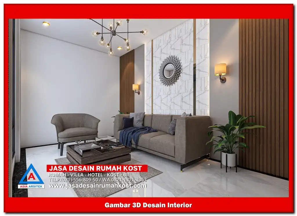 Jasa Desain Rumah Kost di Cikiwul Bekasi