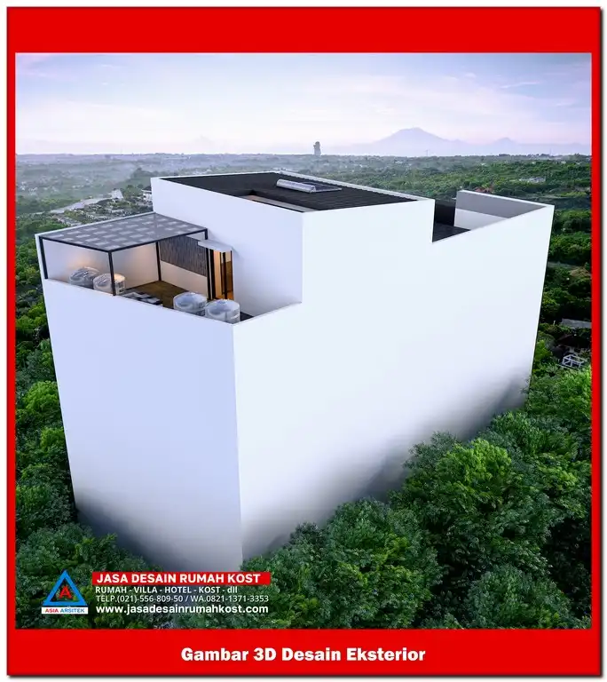 Jasa Desain Rumah Kost di Harapan Baru Bekasi